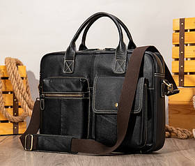 Чоловіча містка сумка для ноутбука Leather Collection (7212)