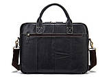 Чоловіча містка сумка для ноутбука Leather Collection (7212), фото 2