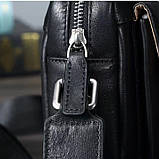 Чоловічий шкіряний месенджер Leather Collection (2030), фото 5