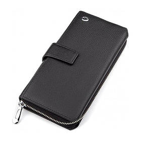 Чоловічий шкіряний функціональний клатч Leather Collection (822)