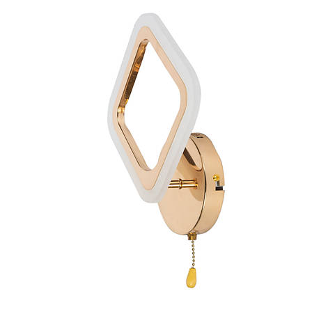 Світильник світлодіодний настінний, LED бра Sunlight золото 5331/1W, фото 2