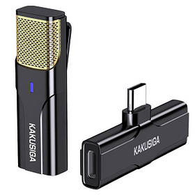 Мікрофон бездротовий Kakusiga KSC-1106 (Type-C) Black