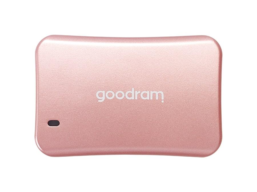 Зовнішній SSD накопичувач 2.5" USB 500GB Goodram HX200 Rose Gold (SSDPR-HX200-500-RG), фото 1
