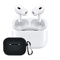Навушники бездротові AirPods Pro 2 з Шумозаглушенням + захисний чохол
