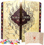 Адвент-календар Harry Potter The Marauder's Map з желейними бобами 192 г, фото 3