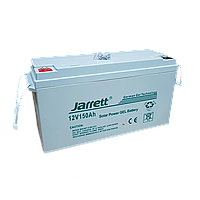 Акумулятор Jarrett 12V 150ah, Тяговий гелієвий акумулятор, Акумуляторна батарея для ДБЖ