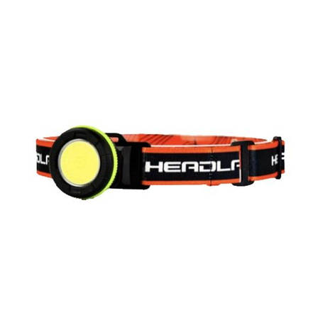 Ліхтар акумуляторний налобний PL-139 LED ліхтарик USB вихід 3 світлодіода, фото 3