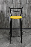 Стілець барний, для барної стійки, для кафе, високий стілець, металевий барний стілець, стілець для бара, фото 2