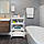 Етажерка на колесах Modern Home 4 яруси 45 х 27 х 85 см (WW01357-W) Біла, фото 4
