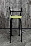 Стілець барний, для барної стійки, для кафе, високий стілець, металевий барний стілець, стілець для бара, фото 3