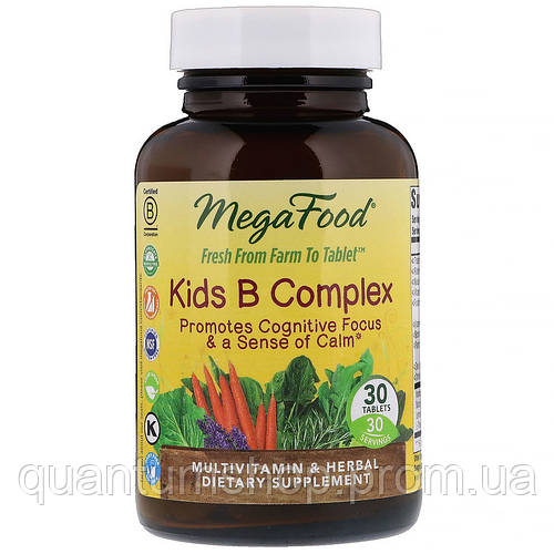 Витамин В MegaFood для детей 30 таблеток (7993), 1535433 - 210 (ID ...