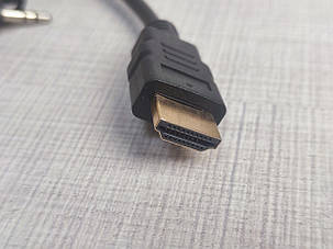 Перехідник HDMI to VGA адаптер конвертор + аудио 3,5мм, фото 3