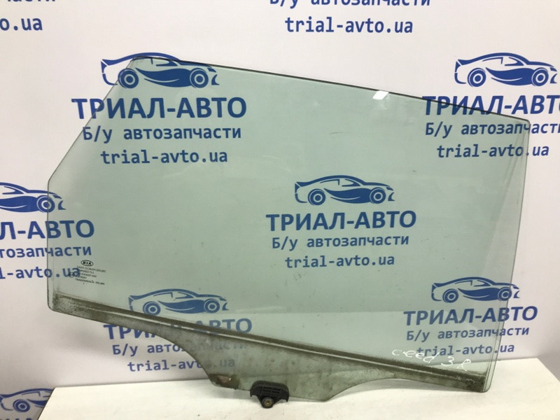 Скло дверей заднє праве Kia Ceed ED 1.6 DIESEL D4FB 2007 (б/в), фото 1