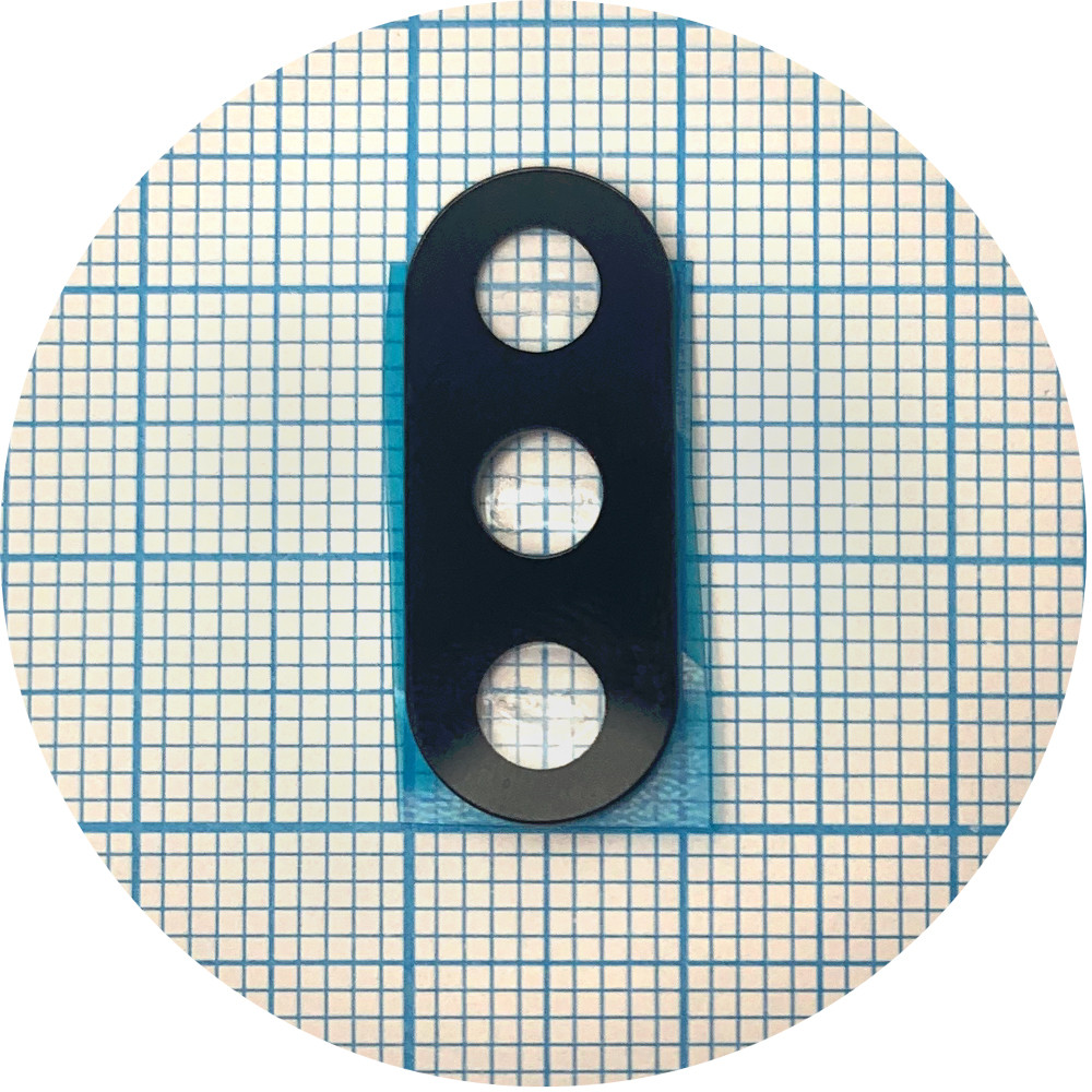 Скло камери Xiaomi Mi 8 Pro (чорне), фото 1