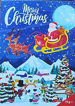 Адвент календар шоколадний Merry Christmas Baron 75 г Польща