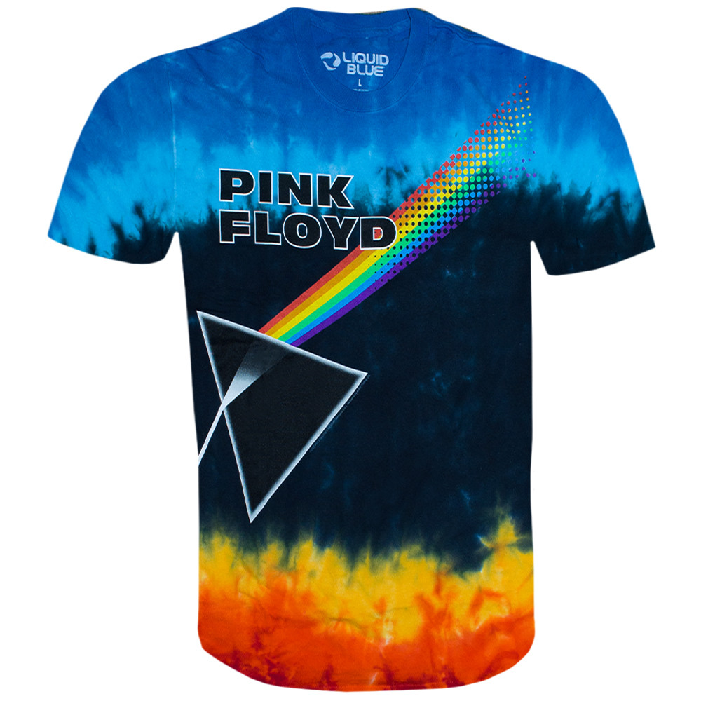 Футболка Liquid Blue Pink Floyd - Us and Them (Tie-Dye), Розмір L