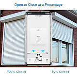 Вимикач Loratap SC400W-EU керуванням жалюзами Wi-Fi Smart Life, фото 4