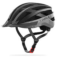 Захисний шолом Livall MT1 NEO (L) Black Grey (58-62см), акустика, мікрофон, сигнали поворотів та стопів,