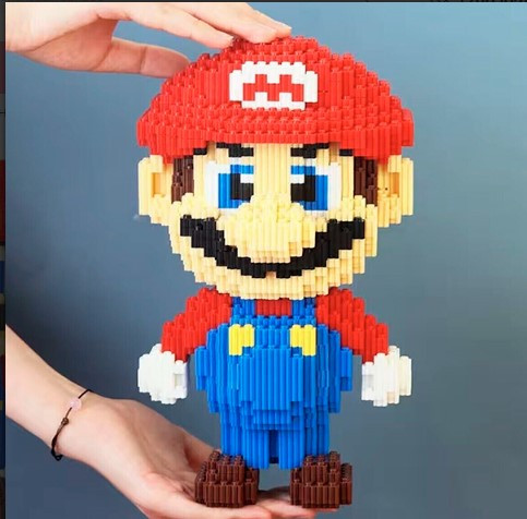Набор из блоков конструктор Super Mario для творчества и развития навыков у детей и взрослых