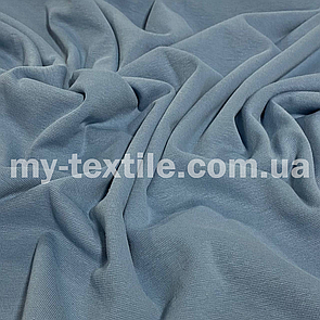 Рибана трикотажна гумка ширина 180 см Джинс світлий