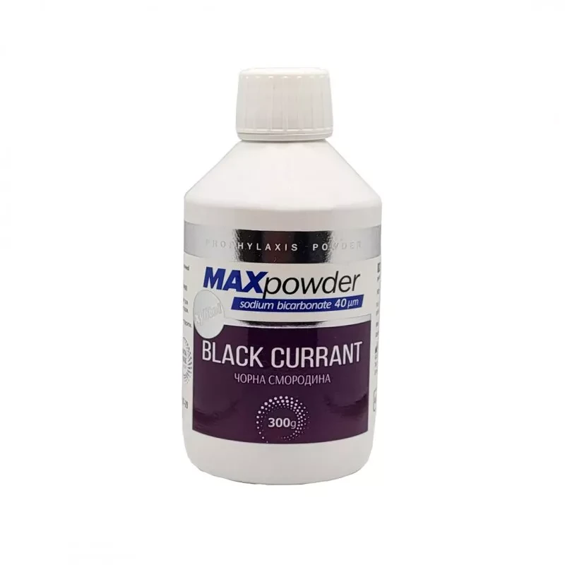 Сода для AirFlow MaxPowder (бікарбонат Na) 40 мкм 300 г Чорна смородина