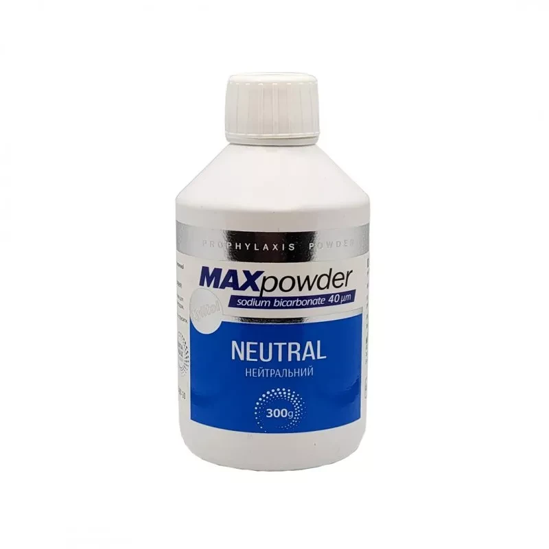 Сода для AirFlow MaxPowder (бікарбонат Na) 40 мкм 300 г Нейтральний