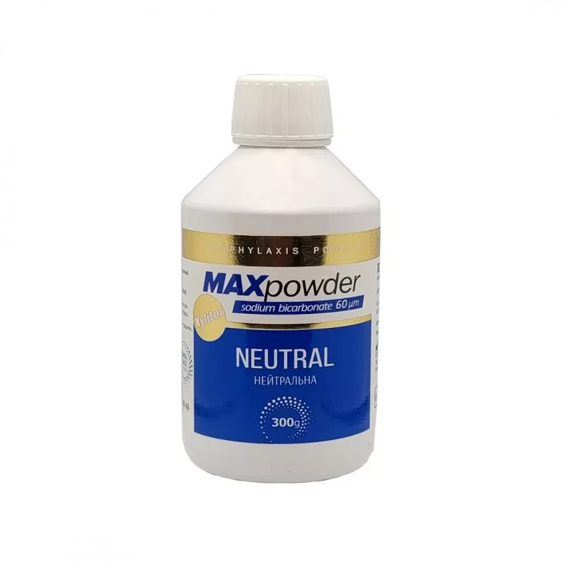 Сода для AirFlow MaxPowder (бікарбонат Na) 60 мкм 300 г Нейтральний, фото 1