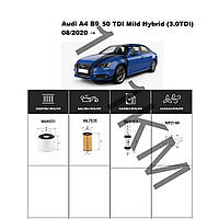 Комплект фільтрів Audi A4 B9 50 TDI Mild Hybrid (3.0TDI) (2020-) WIX