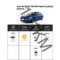 Комплект фільтрів Audi A4 B9 S4 TDI Mild Hybrid (3.0TDI) (2019-) WIX