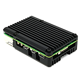 Корпус-радіатор для Raspberry Pi 5 з вентилятором (Aluminium Armor), фото 3