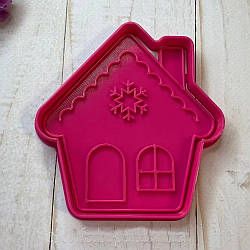 Вирубка з відтиском для пряника Будиночок 9,5 см