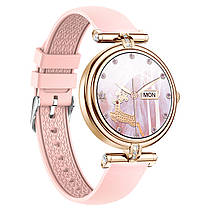 UWatch Розумний смарт годинник Smart Leila Rubber, 2 ремешка, фото 3