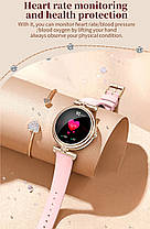 UWatch Розумний смарт годинник Smart Leila Rubber, 2 ремешка, фото 4