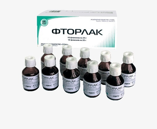 Фторлак 25 г. Стома