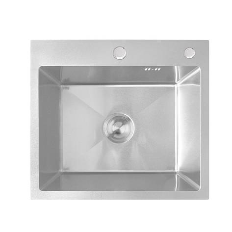 Мийка Mixxus MH5045 Nano-Silver з неірж. сталі (колір неірж.) (MX1925), фото 1