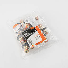 Ніпель для швидкороз'ємних з'єднань, BRASS
SOFT, латунний, BR-S2200, фото 2