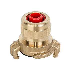 Кулачкова муфта 1/2"- 5/8", GK, латунь, BR-GK12, фото 3