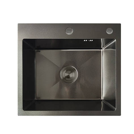 Мийка Mixxus MH5045 Nano-Black з неірж. сталі (колір графіт) (MX1926), фото 1