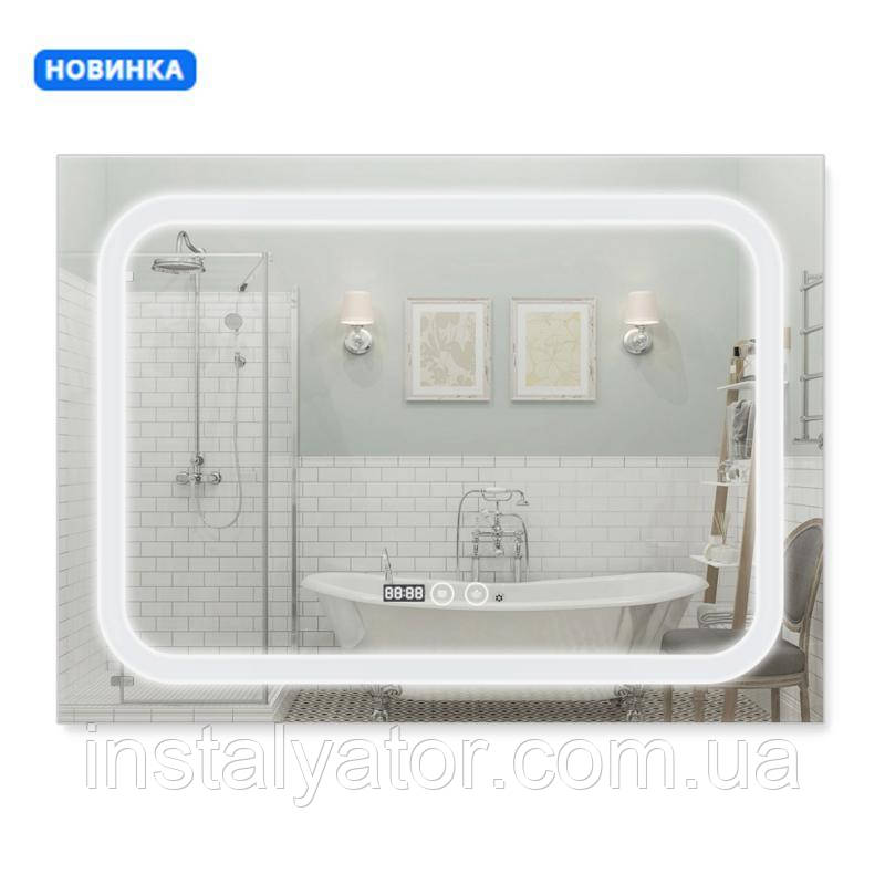 Дзеркало з антизапотіванням Q-tap Mideya LED DC-F906 800х600 мм