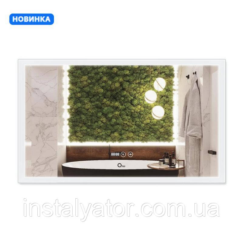 Дзеркало з підсвіткою й антизапотіванням Q-tap Mideya LED DC-F615 1000*600