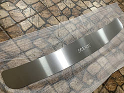 Накладка на бампер Renault GRAND SCENIC III з 2009- (NataNiko)