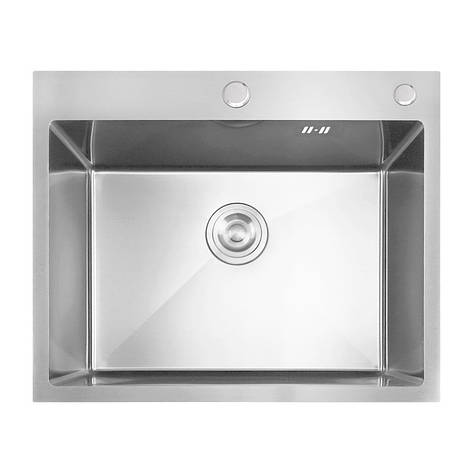 Мийка Mixxus MH5843 Nano-Silver з неірж. сталі (колір неірж.) (MX1930), фото 1