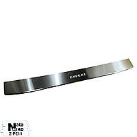 Накладка на бампер з загином Peugeot EXPERT II з 2007-2012 рр. (NataNiko)