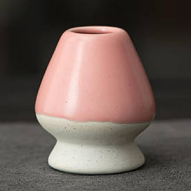 Кусенаоші Pink Ivory підставка під вінчик для матчі Кераміка Рожевий