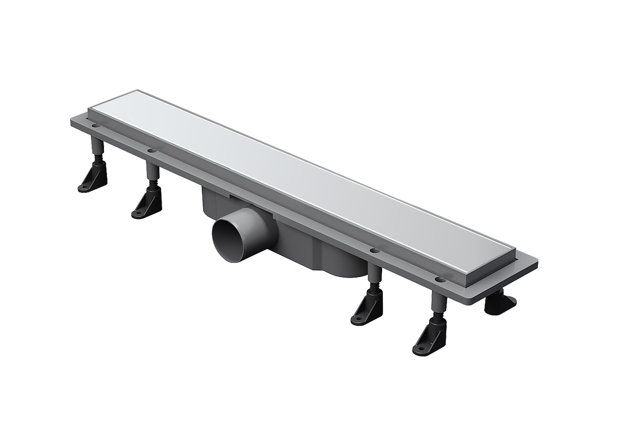 Трап лінійний AQUA 60cм та решіткою Grace, фото 1