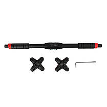 Турнік розсувний Cornix Pro+ 70-100 см XR-0286 Black/Red, фото 5