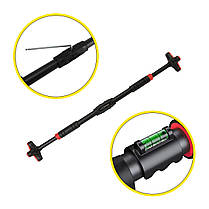 Турнік розсувний Cornix Pro+ 70-100 см XR-0286 Black/Red, фото 6