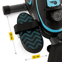 Гребний тренажер магнітний 4FIZJO Evo+ Black/Blue (P-5905973401715), фото 4