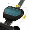 Гребний тренажер магнітний 4FIZJO Evo+ Black/Blue (P-5905973401715), фото 10