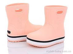 Взуття для негоди гуртом в Одесі. Дитячі гумові чоботи бренда Luck Line для дівчаток (рр. з 22 по 29)
